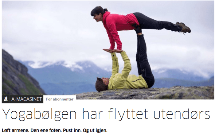 Aftenposten yoga