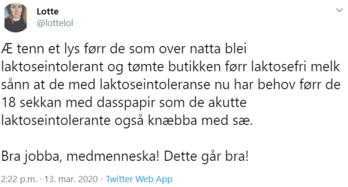 Korona - Laktosefri melk